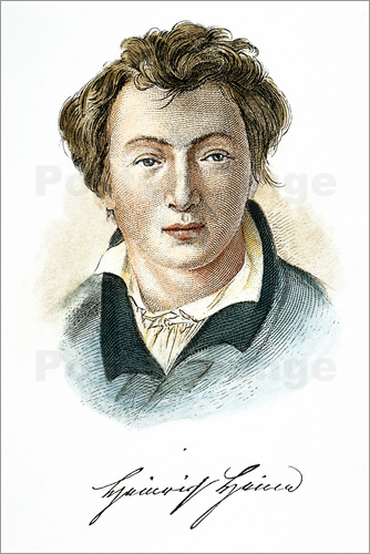 Bleistiftszeichnung eines unbekannten Künstlers, um 1825 (Heinrich-Heine-Institut Düsseldorf) Bleistiftszeichnung eines unbekannten Künstlers, um 1825 (Heinrich-Heine-Institut Düsseldorf)