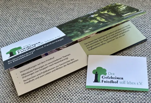 Golzheimer Friedhof: Neuer Flyer mit Terminen 2026