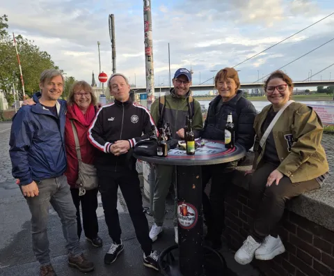 Golzheimer Friedhof Mitgliedertreffen Fortuna Büdchen